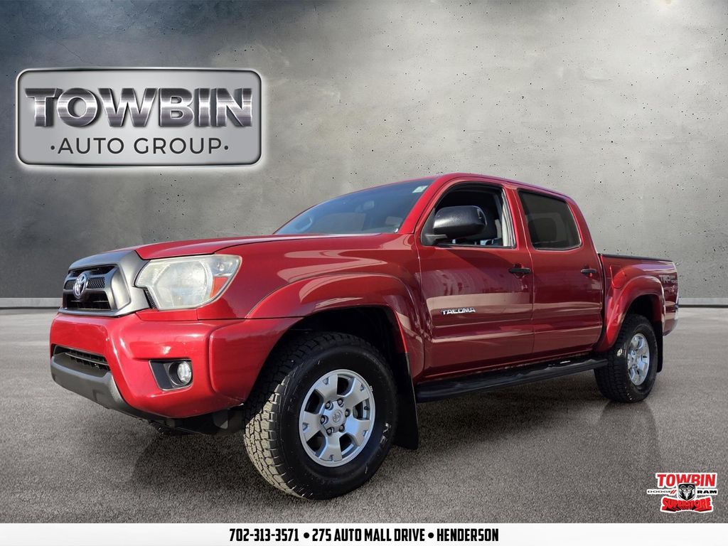 Barcelona Red Metallic 2015 Toyota Tacoma Pickup Truck 4X2 5-Speed Automatic