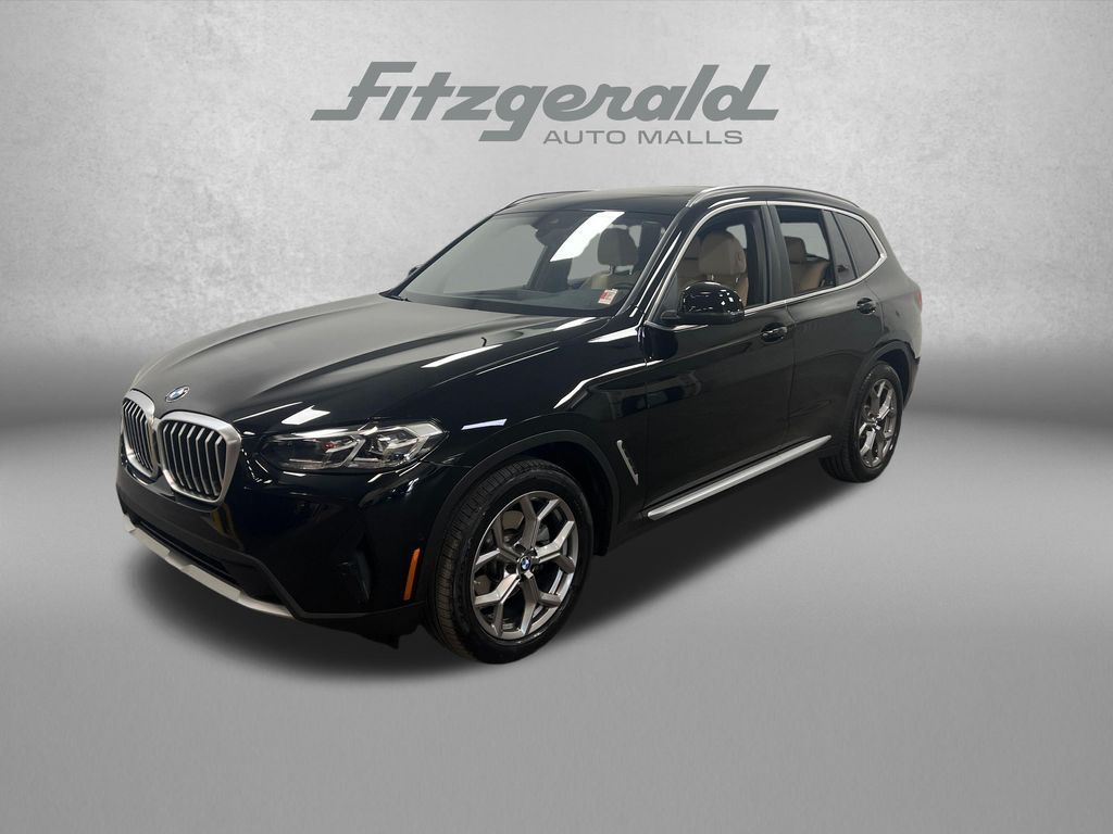 Jet Black 2024 BMW X3 sDrive30i RWD SUV / Crossover Rear-Wheel Drive 8-Speed Automatic