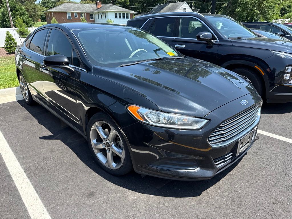 Shadow Black 2016 Ford Fusion Sedan Front-Wheel Drive 6-Speed Automatic