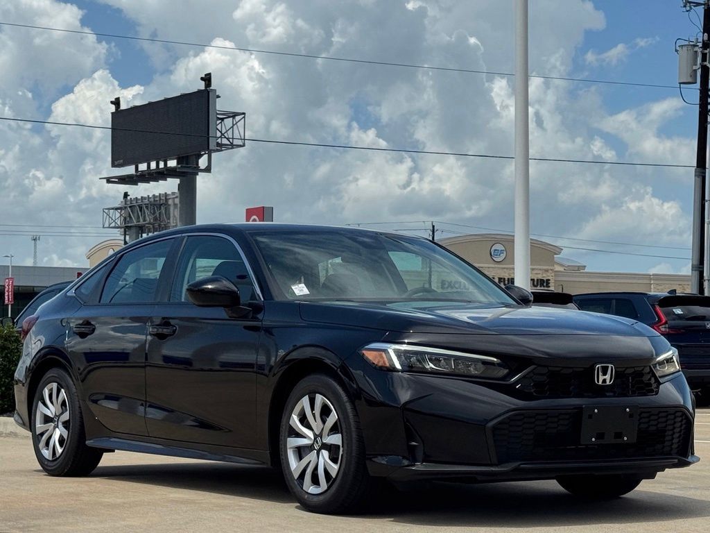 2026 Honda Civic LX Black at Community Honda