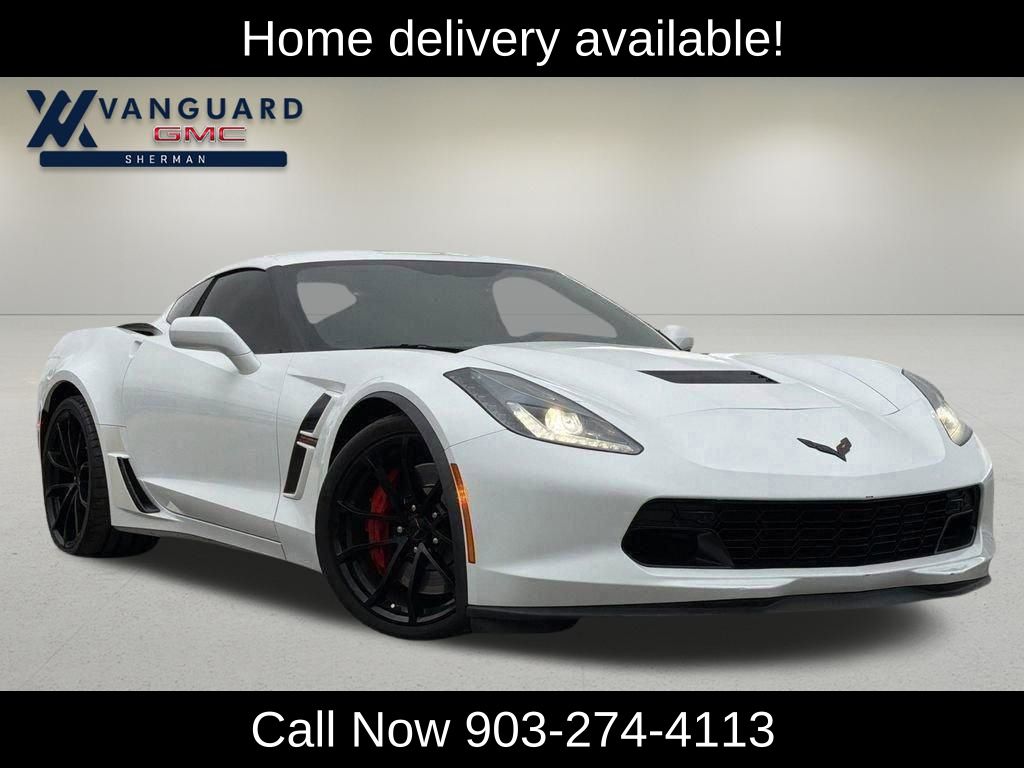 Arctic White 2019 Chevrolet Corvette Grand Sport 2LT Coupe RWD Coupe Rear-Wheel Drive 8-Speed Automatic