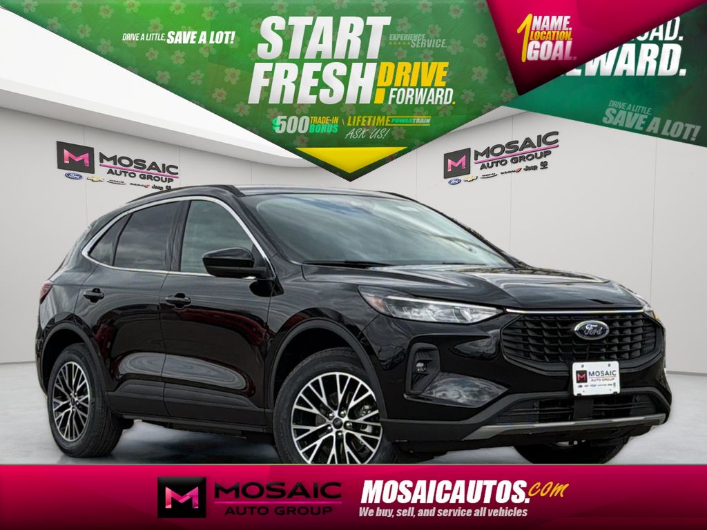 Agate Black Metallic 2026 Ford Escape Hybrid Plug-in FWD SUV / Crossover Front-Wheel Drive Continuously Variable Transmission