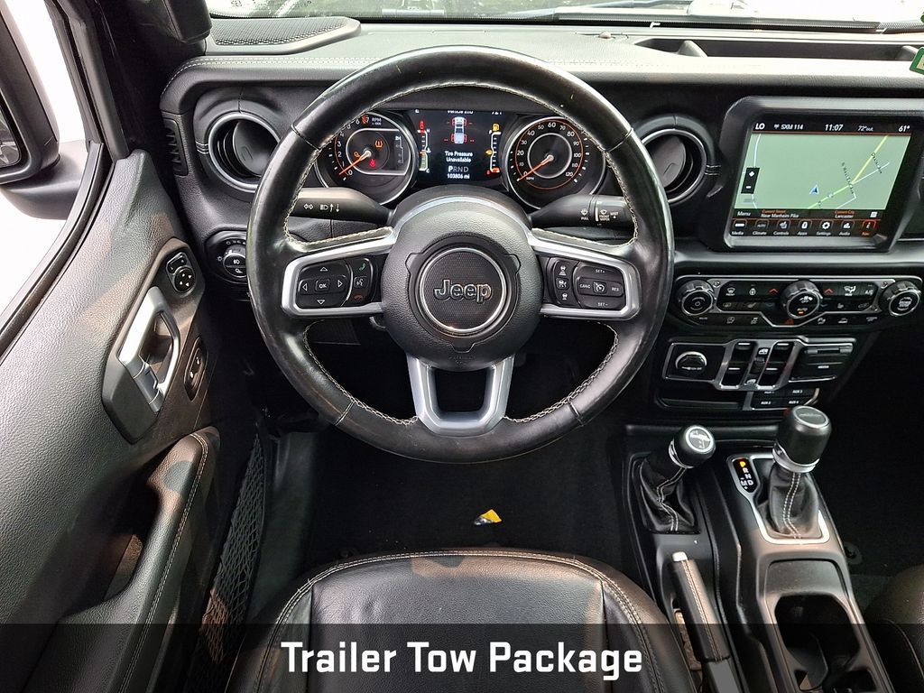 2020 Jeep Gladiator Overland Black at Klick Lewis Buick Chevrolet