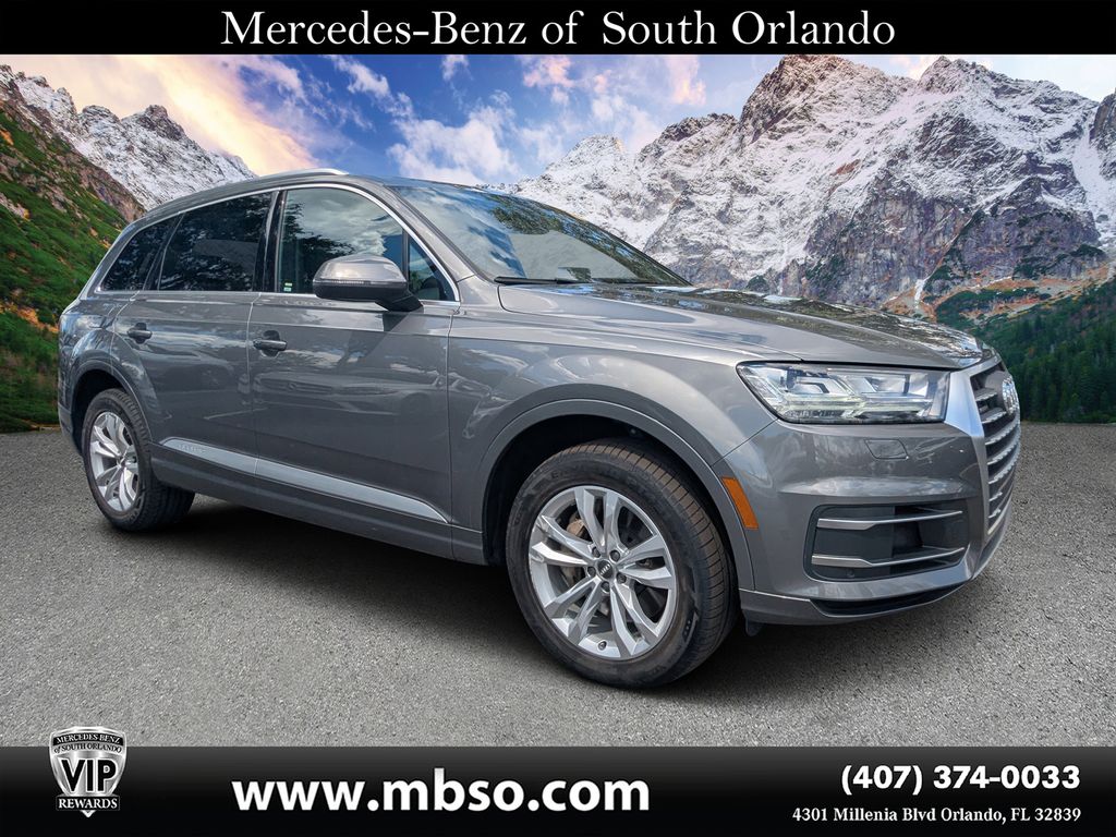 Graphite Gray Metallic 2017 Audi Q7 SUV / Crossover All-Wheel Drive 8-Speed Automatic
