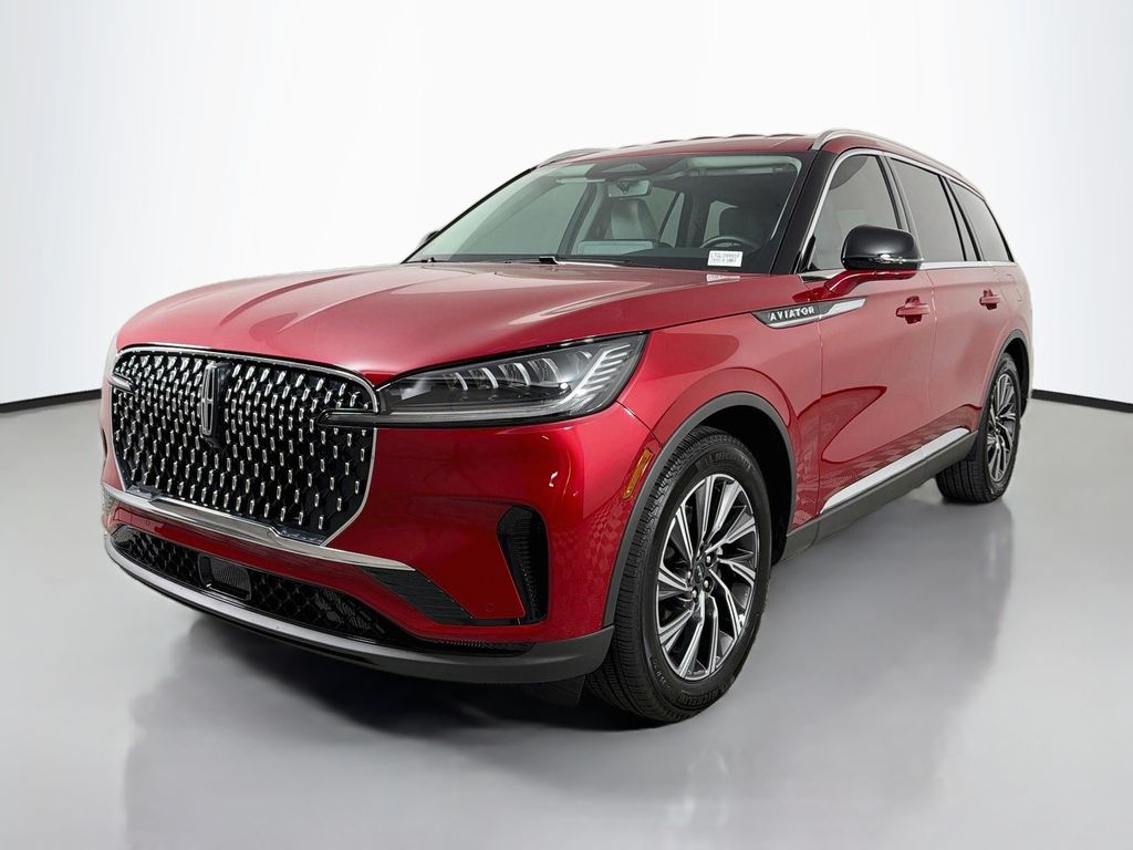 Red 2026 Lincoln Aviator SUV / Crossover Rear-Wheel Drive Automatic