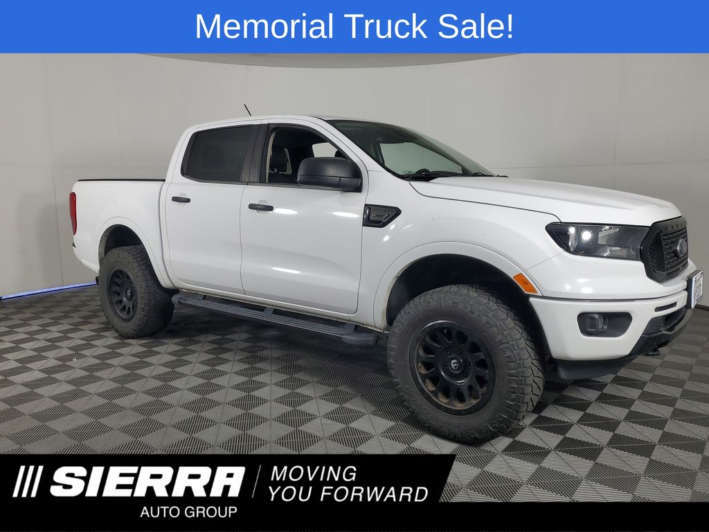Oxford White 2020 Ford Ranger XLT SuperCrew RWD Pickup Truck 4X2 Automatic