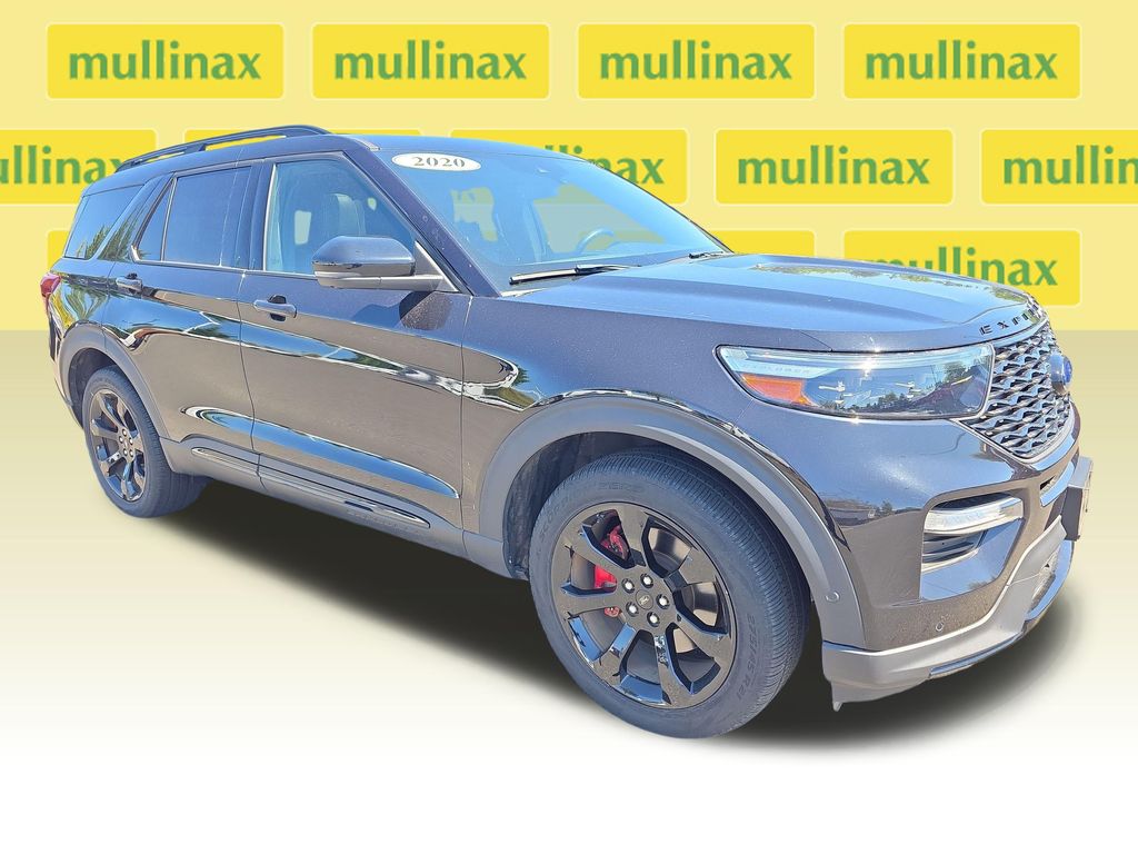 Agate Black Metallic 2020 Ford Explorer SUV / Crossover All-Wheel Drive Automatic