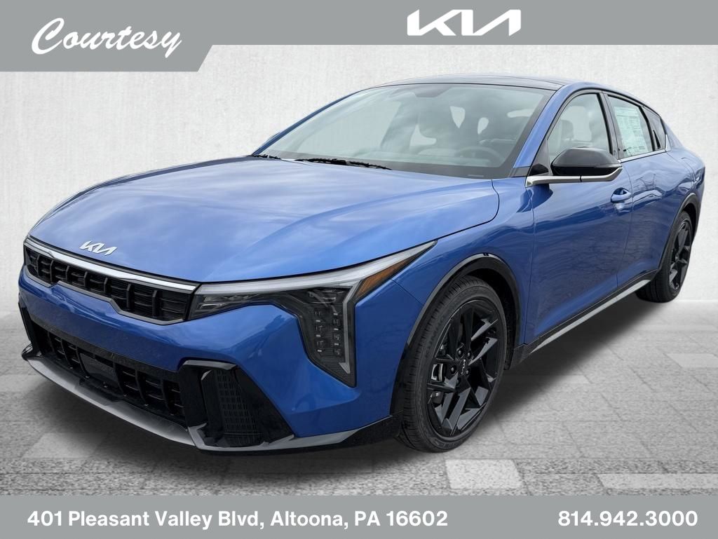 Wave Blue 2026 Kia K4 Sedan Front-Wheel Drive 8-Speed Automatic