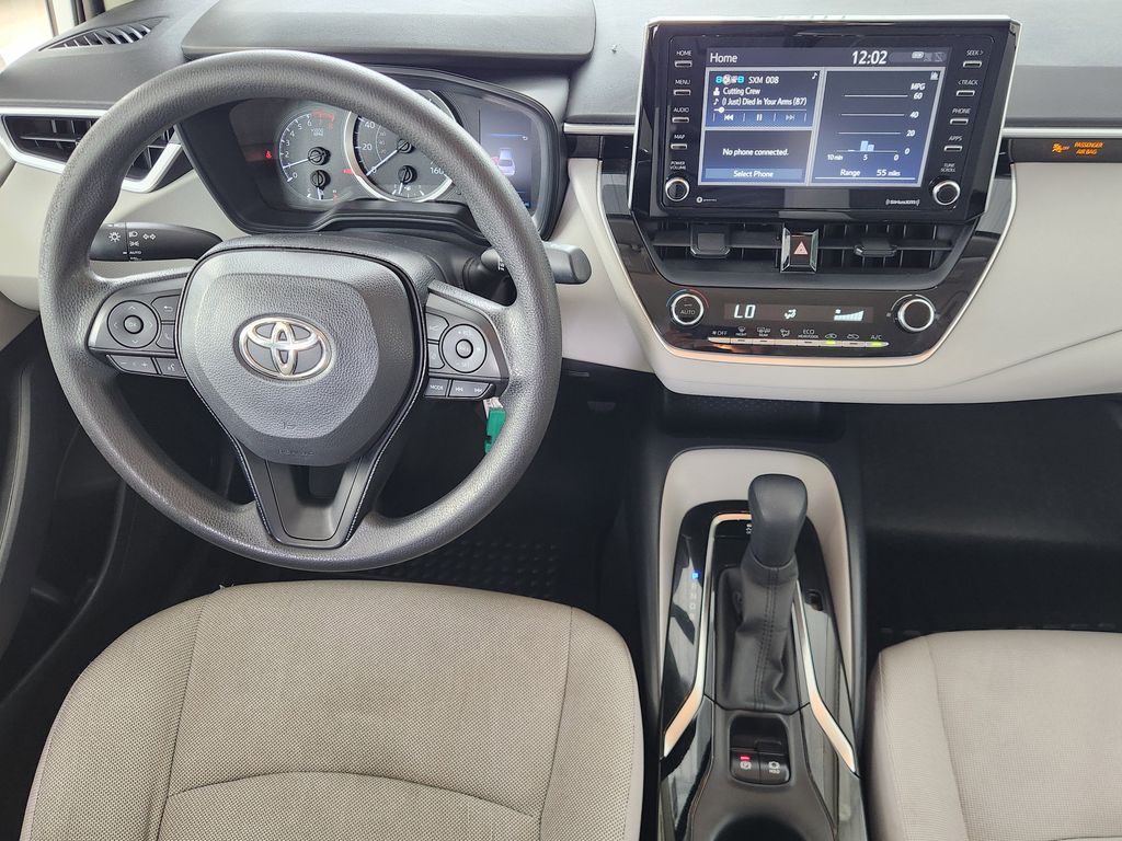 2021 Toyota Corolla LE White at Community Toyota