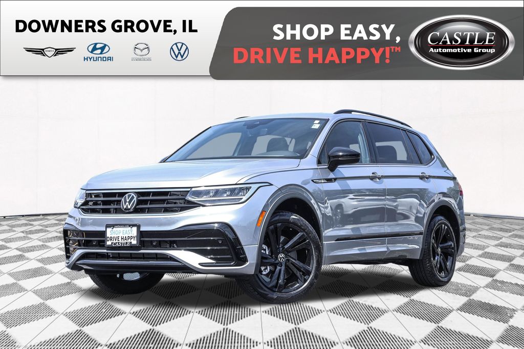 Pyrite Silver Metallic 2024 Volkswagen Tiguan SE R-Line Black 4Motion SUV / Crossover All-Wheel Drive 8-Speed Automatic