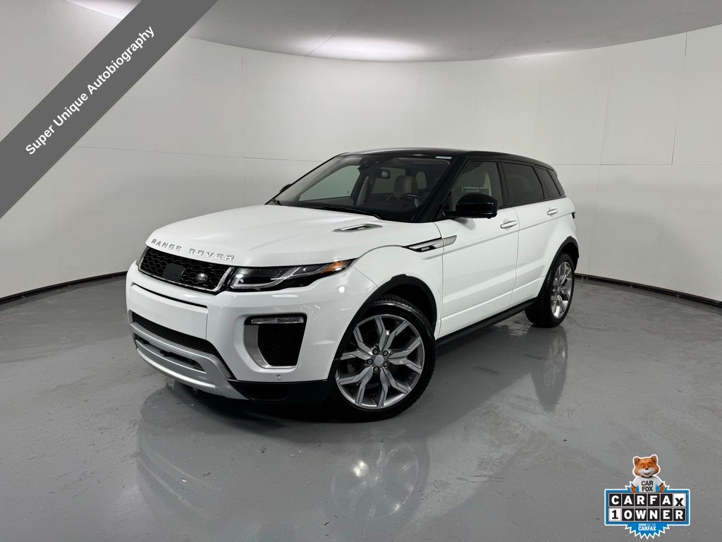 White 2017 Land Rover Range Rover Evoque Autobiography SUV / Crossover All-Wheel Drive 9-Speed Automatic