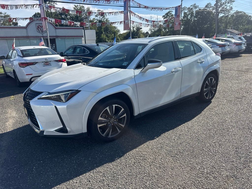 White Pearl 2024 Lexus UX Hybrid SUV / Crossover All-Wheel Drive Continuously Variable Transmission