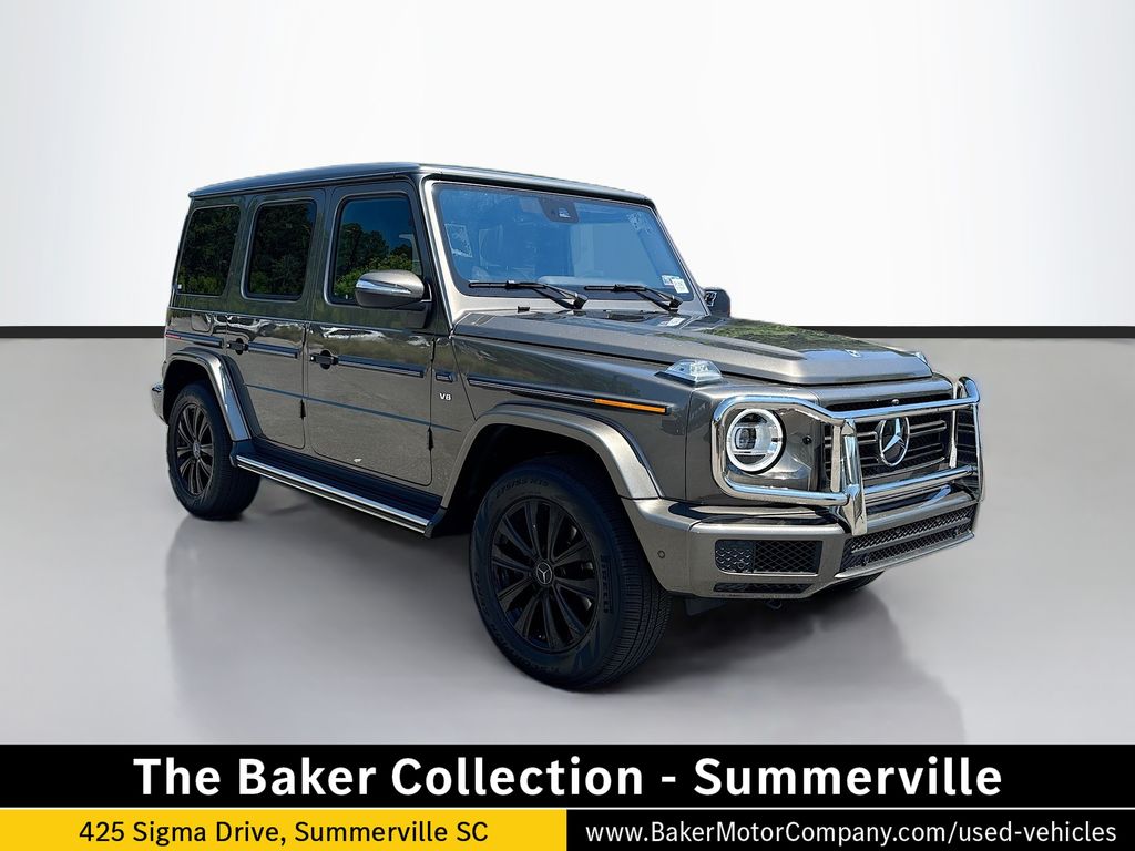 Indium Gray Metallic 2021 Mercedes-Benz G-Class SUV / Crossover All-Wheel Drive 9-Speed Automatic