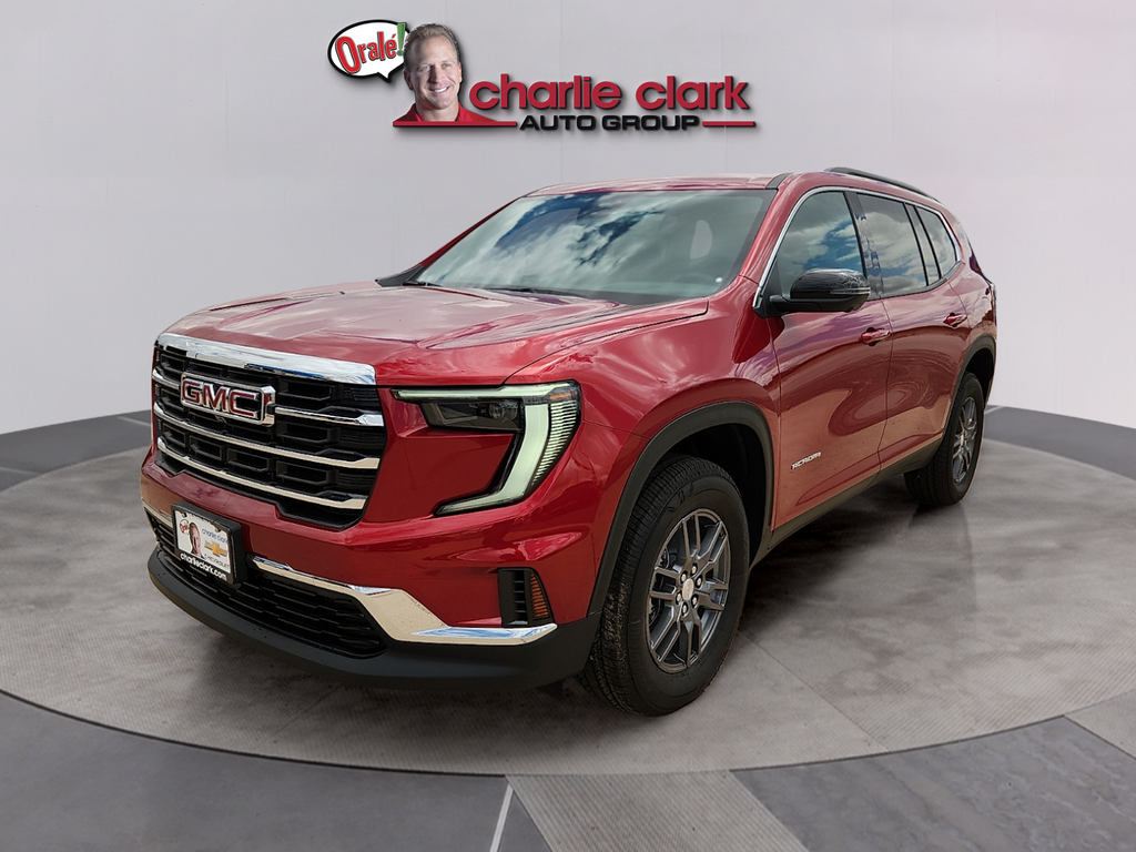 Volcanic Red Tintcoat 2026 GMC Acadia SUV / Crossover Front-Wheel Drive 8-Speed Automatic