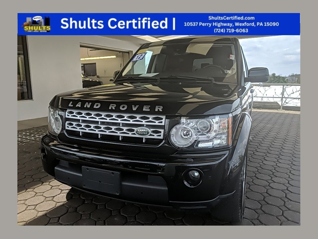 Black 2012 Land Rover LR4 HSE SUV / Crossover Four-Wheel Drive 6-Speed Automatic