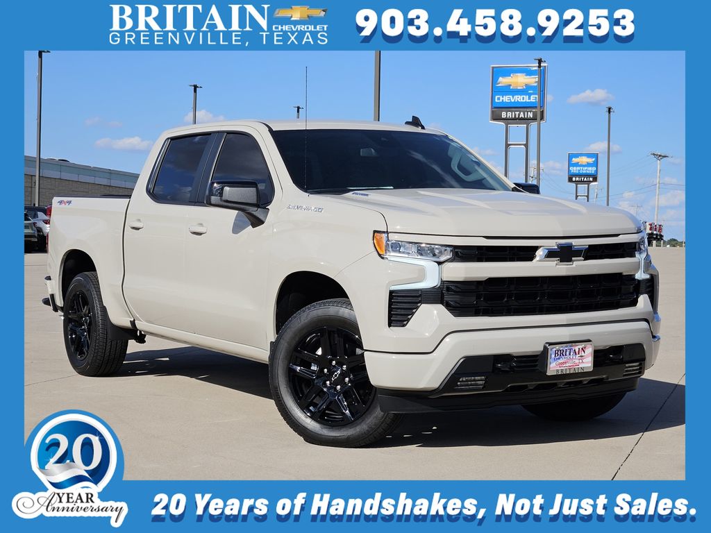 White Sands 2026 Chevrolet Silverado 1500 Pickup Truck Four-Wheel Drive 8-Speed Automatic
