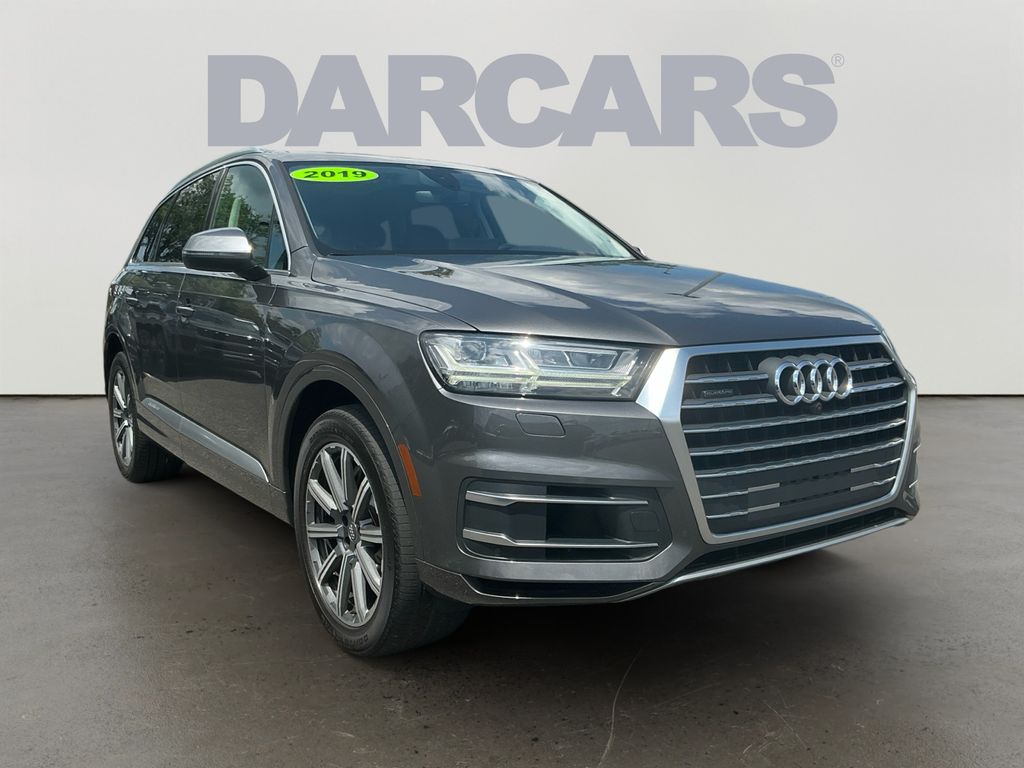 Gray Metallic 2019 Audi Q7 SUV / Crossover All-Wheel Drive 8-Speed Automatic