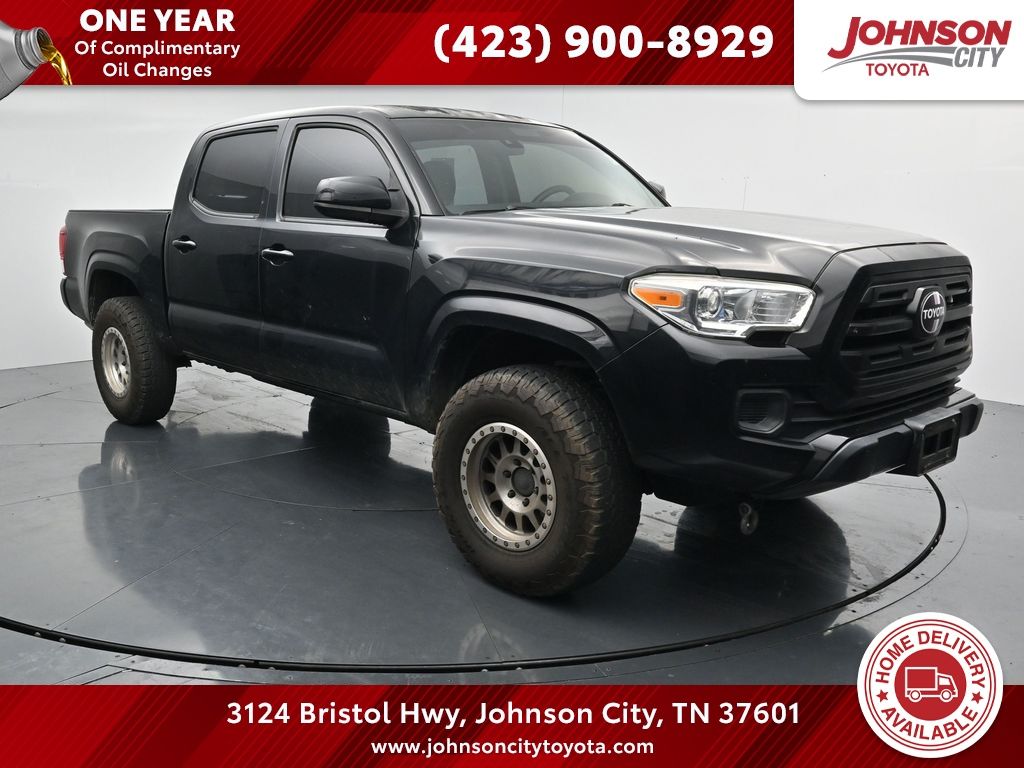 Midnight Black Metallic 2018 Toyota Tacoma Pickup Truck Four-Wheel Drive 6-Speed Automatic