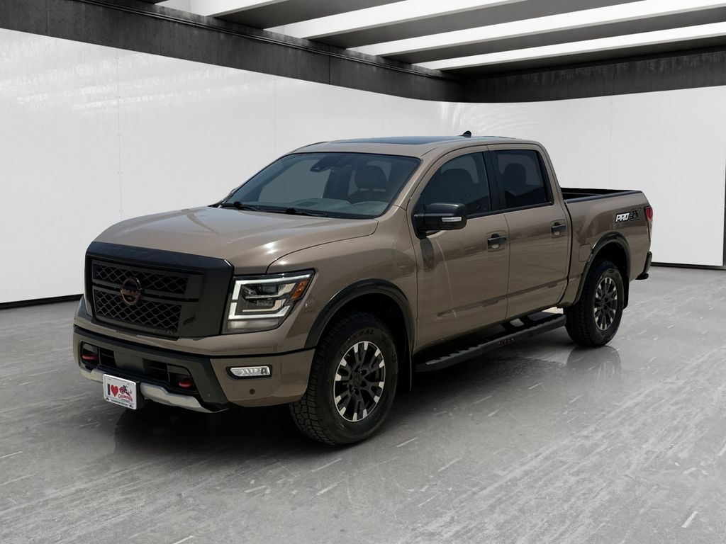 Baja Storm 2023 Nissan Titan Pickup Truck Four-Wheel Drive 9-Speed Automatic