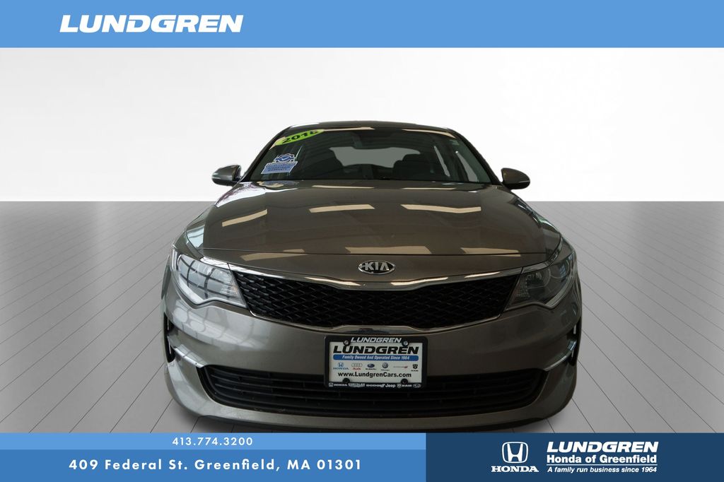 Used 2018 Kia Optima LX with VIN 5XXGT4L31JG260961 for sale in Greenfield, MA