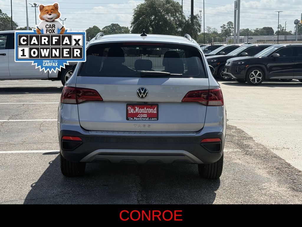 2023 Volkswagen Taos 1.5T S Silver at Classic Elite Chevrolet Sugar Land