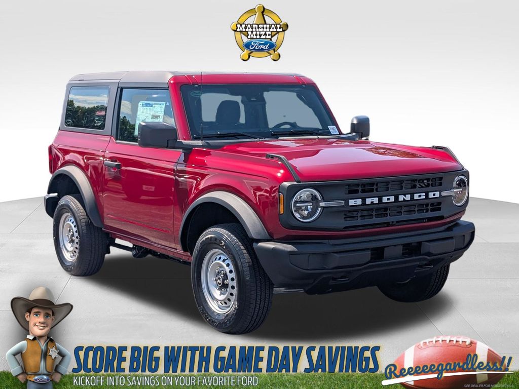 Ruby Red Metallic Tinted Clearcoat 2026 Ford Bronco SUV / Crossover Four-Wheel Drive Automatic