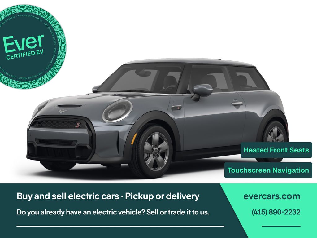 Gray Metallic 2022 MINI Cooper Hatchback Front-Wheel Drive 1-Speed Automatic