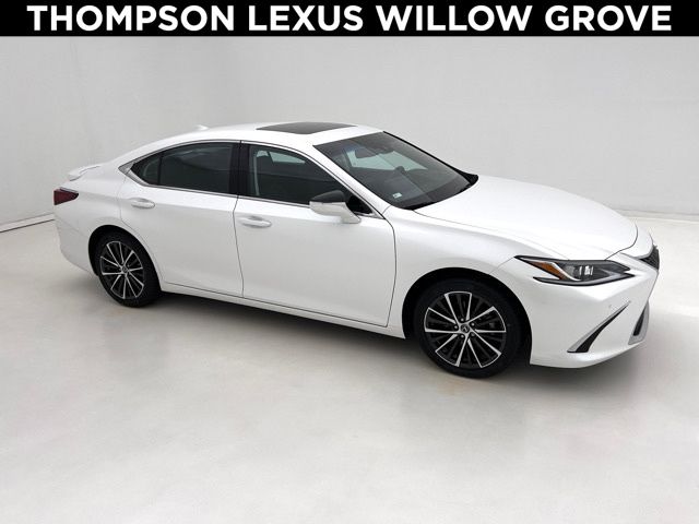 Eminent White Pearl 2024 Lexus ES Hybrid Sedan Front-Wheel Drive Continuously Variable Transmission