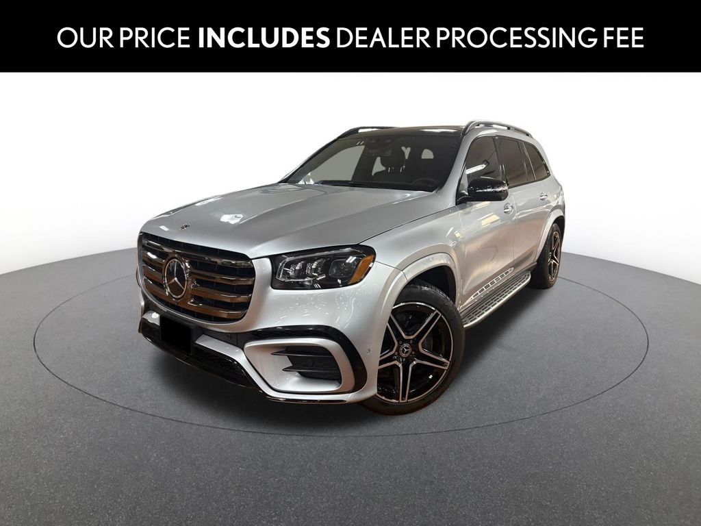 Cirrus Silver Metallic 2025 Mercedes-Benz GLS SUV / Crossover All-Wheel Drive 9-Speed Automatic