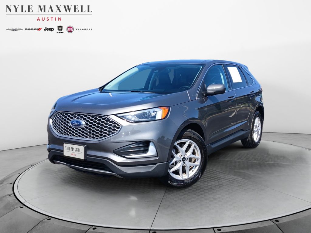 Gray Metallic 2024 Ford Edge SUV / Crossover All-Wheel Drive 8-Speed Automatic