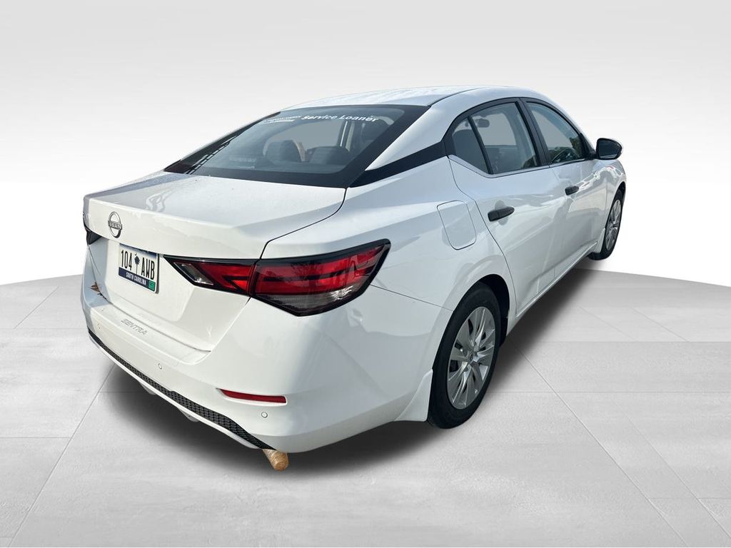 2024 Fresh Powder Nissan Sentra S FWD Sedan