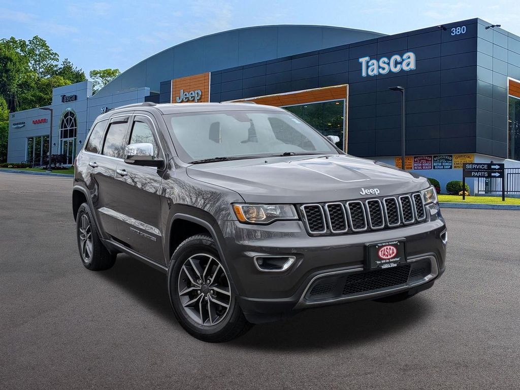Gray (Granite Crystal Metallic Clearcoat) 2019 Jeep Grand Cherokee Limited 4WD SUV / Crossover Four-Wheel Drive 8-Speed Automatic