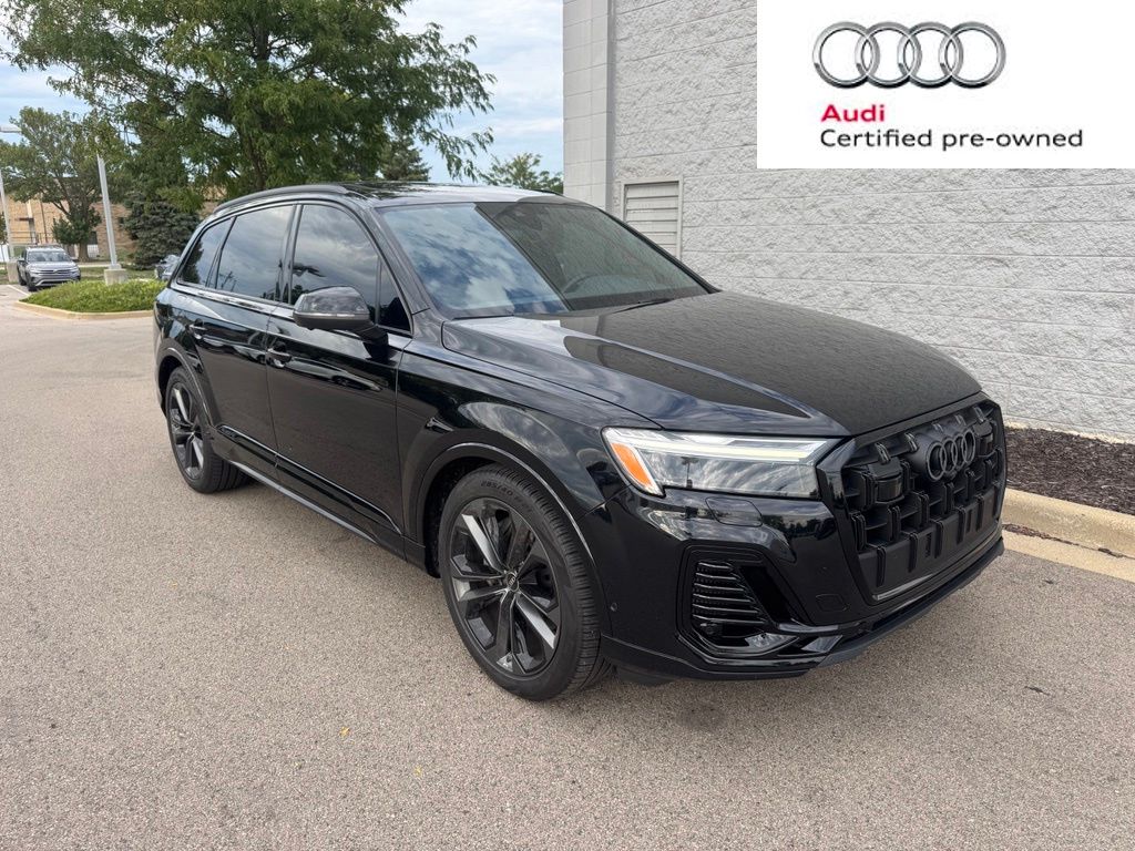 Mythos Black Metallic 2025 Audi Q7 SUV / Crossover All-Wheel Drive 8-Speed Automatic