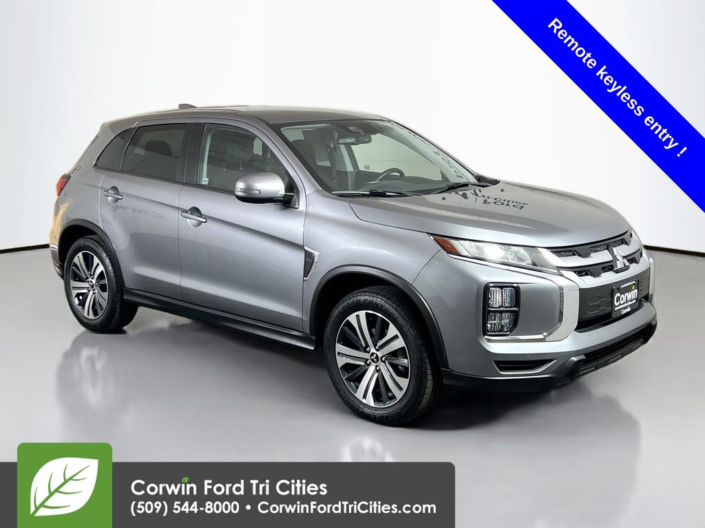 Alloy Silver Metallic 2021 Mitsubishi Outlander Sport SE AWC SUV / Crossover All-Wheel Drive Continuously Variable Transmission