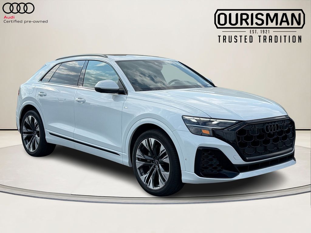 Glacier White Metallic 2026 Audi Q8 SUV / Crossover All-Wheel Drive 8-Speed Automatic