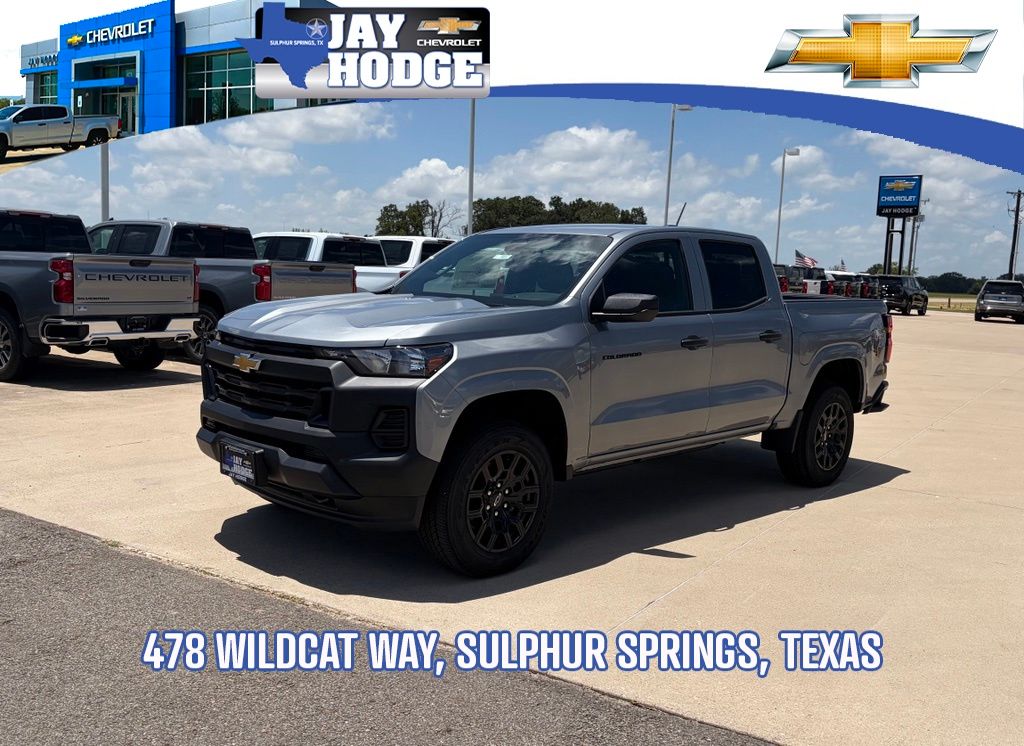 Sterling Gray Metallic 2026 Chevrolet Colorado Pickup Truck Four-Wheel Drive 8-Speed Automatic