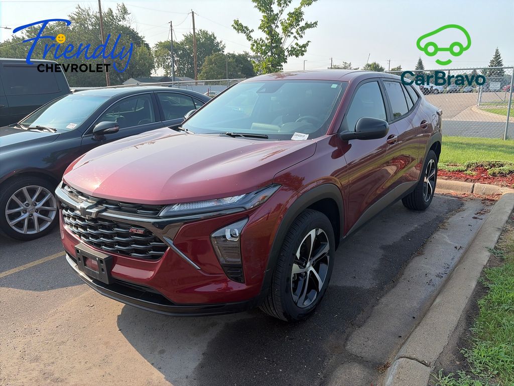 Red (Crimson Metallic) 2024 Chevrolet Trax SUV / Crossover Front-Wheel Drive 6-Speed Automatic