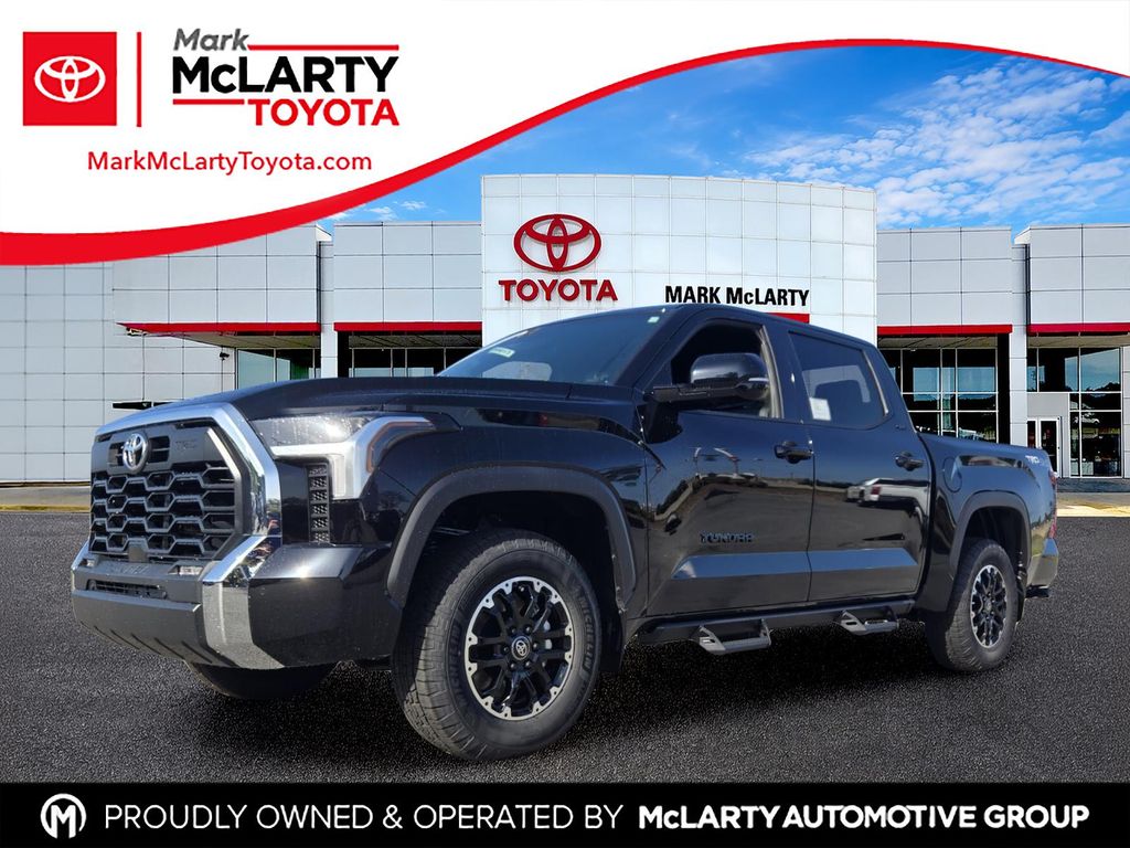 Midnight Black 2026 Toyota Tundra Pickup Truck Four-Wheel Drive Automatic