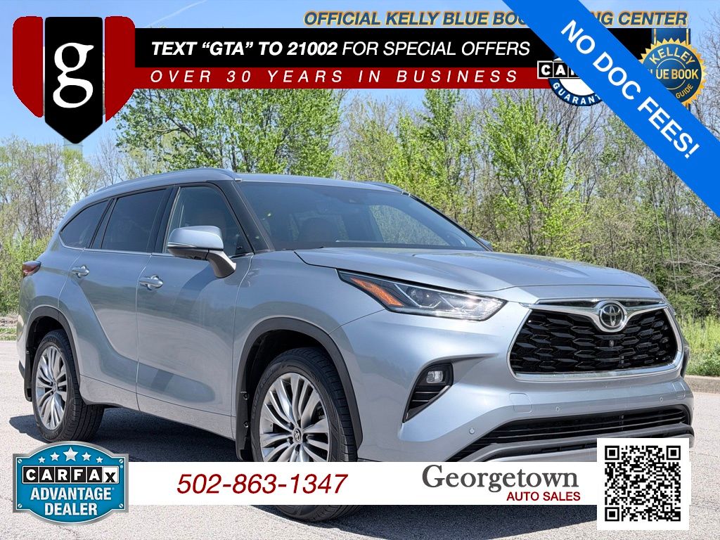 2022 Toyota Highlander Platinum