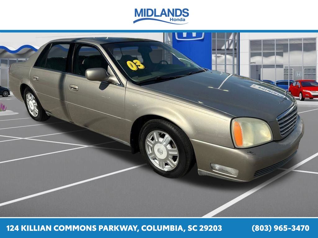 Cashmere 2003 Cadillac DeVille Sedan FWD Sedan Front-Wheel Drive 4-Speed Automatic Overdrive