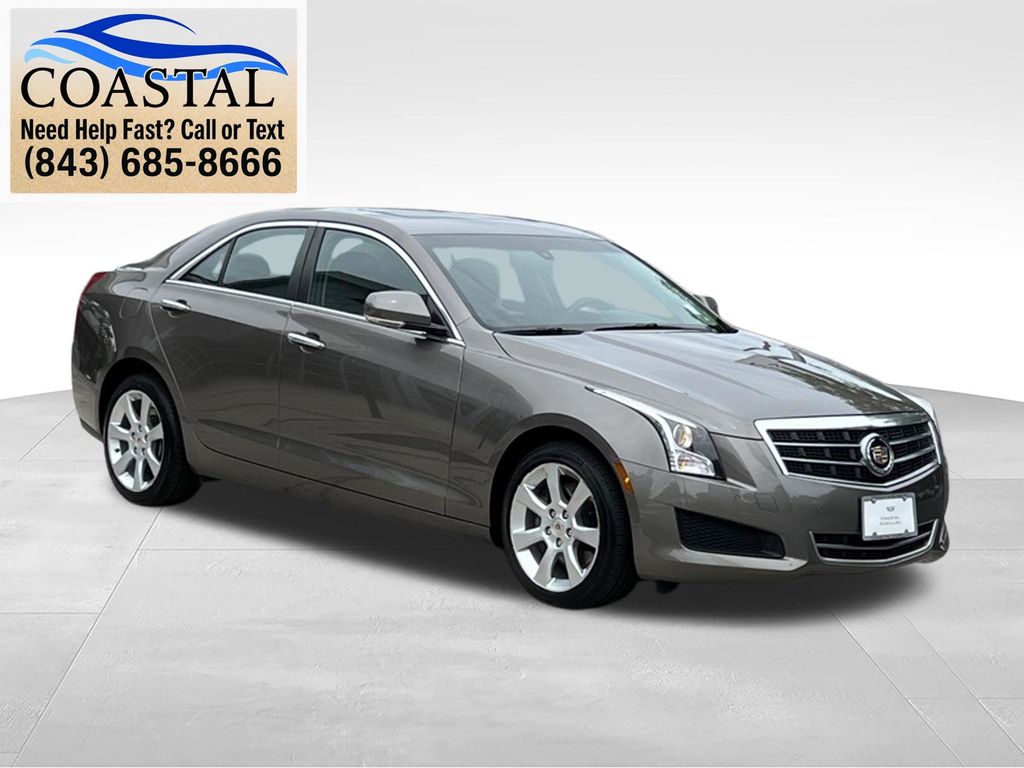 2014 Cadillac ATS 2.0L Turbo Luxury Gray at Stokes Honda North