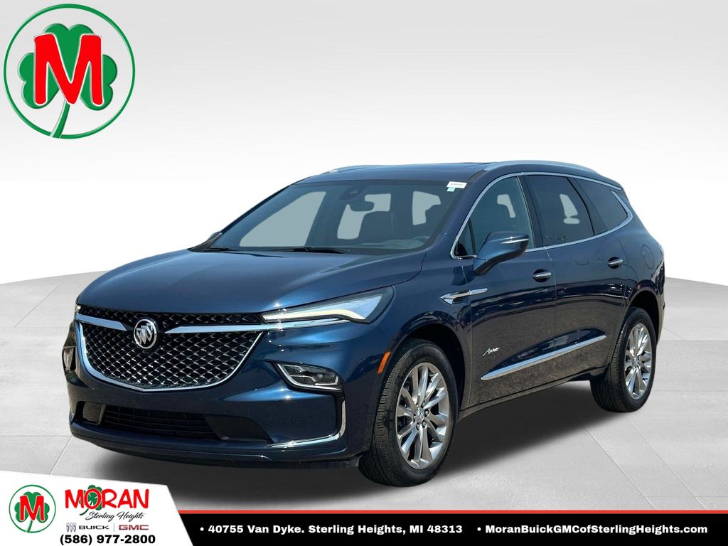 Blue Metallic 2023 Buick Enclave SUV / Crossover Four-Wheel Drive 9-Speed Automatic