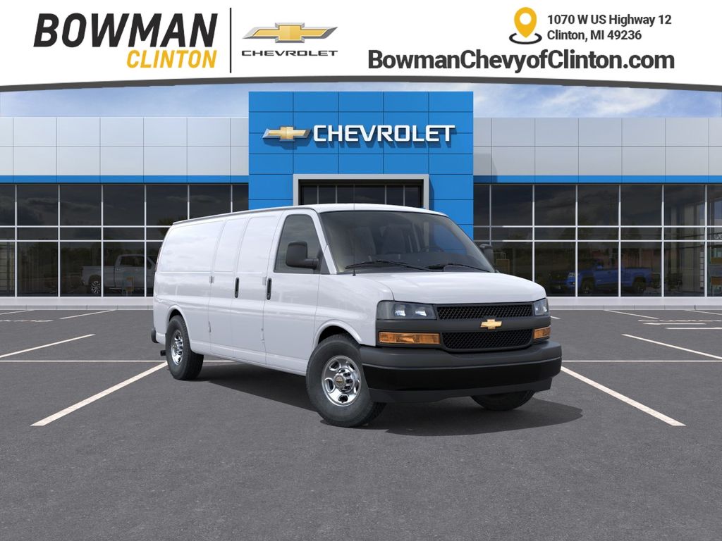 Summit White 2026 Chevrolet Express Cargo 3500 RWD Van Rear-Wheel Drive