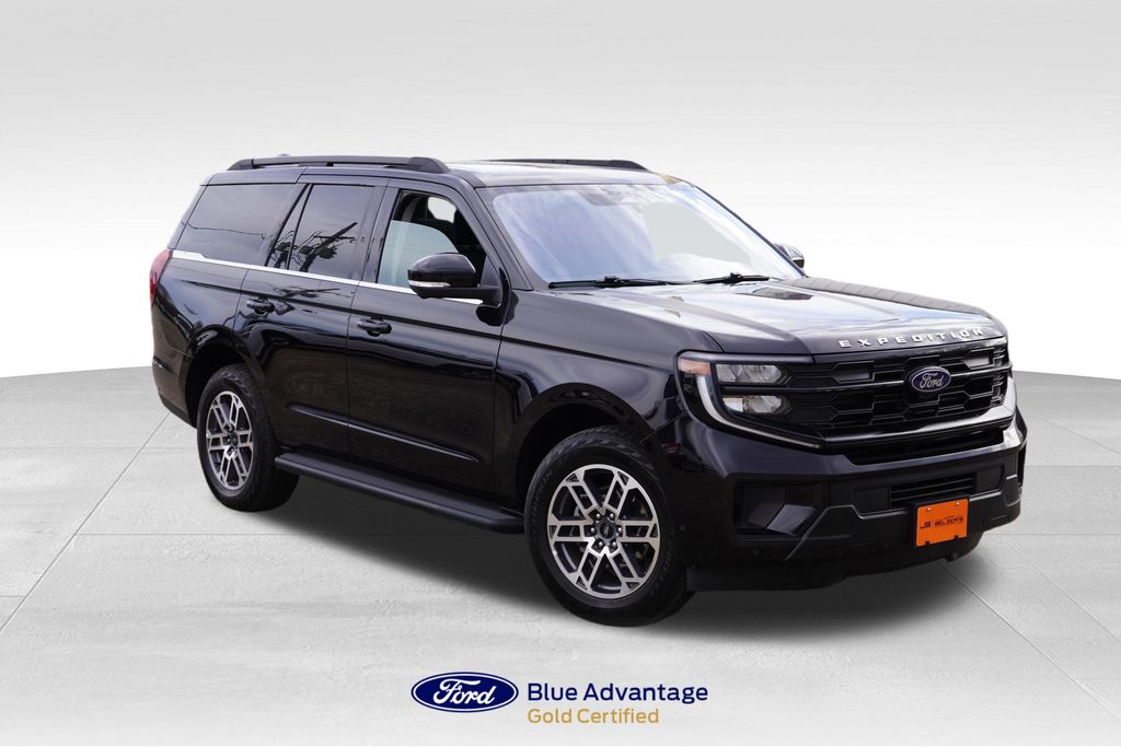 Agate Black Metallic 2025 Ford Expedition Active 4WD SUV / Crossover Four-Wheel Drive Automatic
