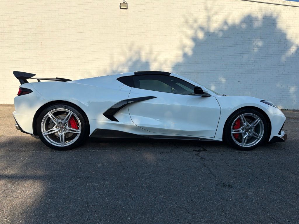 Arctic White 2020 Chevrolet Corvette Coupe Rear-Wheel Drive 8-Speed Dual Clutch