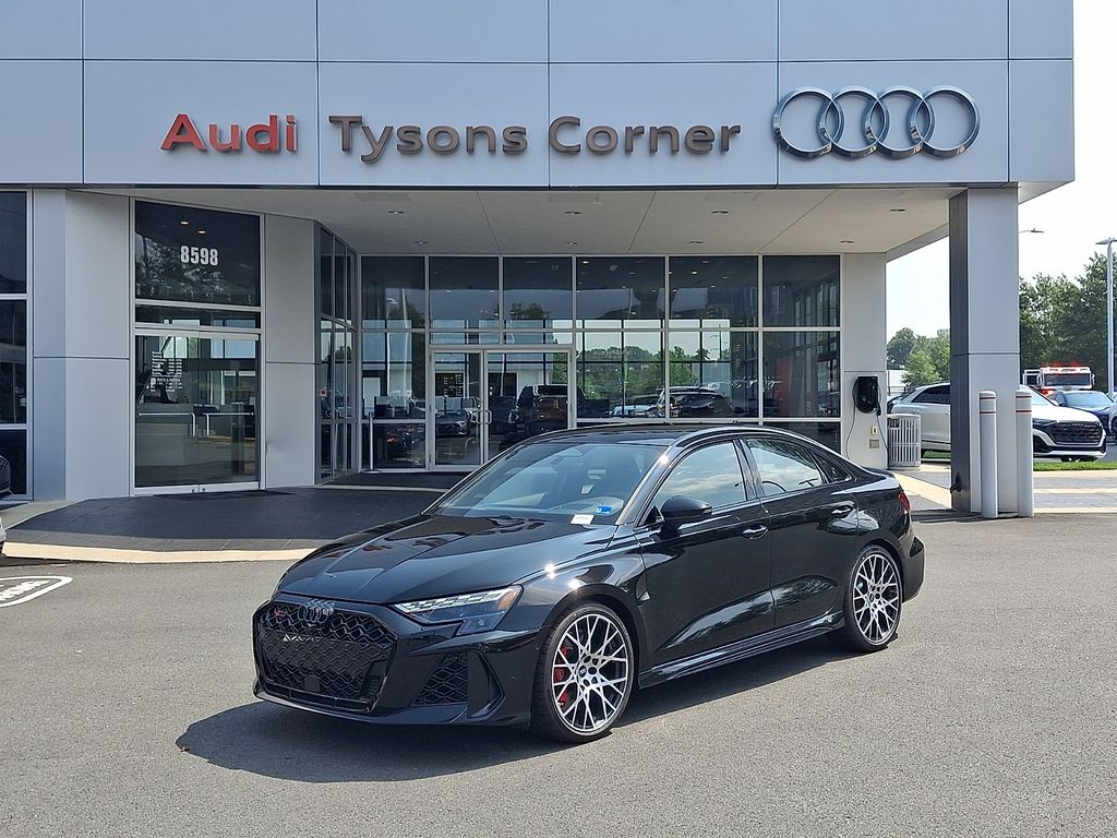 Mythos Black Metallic 2026 Audi RS 3 Sedan All-Wheel Drive 7-Speed Automatic