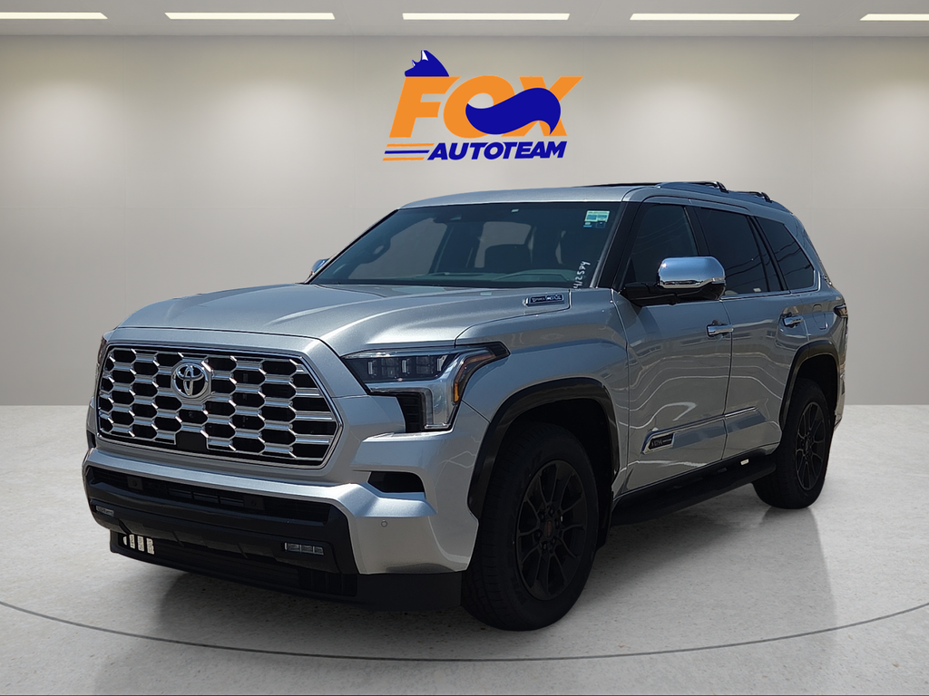 Silver 2026 Toyota Sequoia SUV / Crossover Four-Wheel Drive Automatic