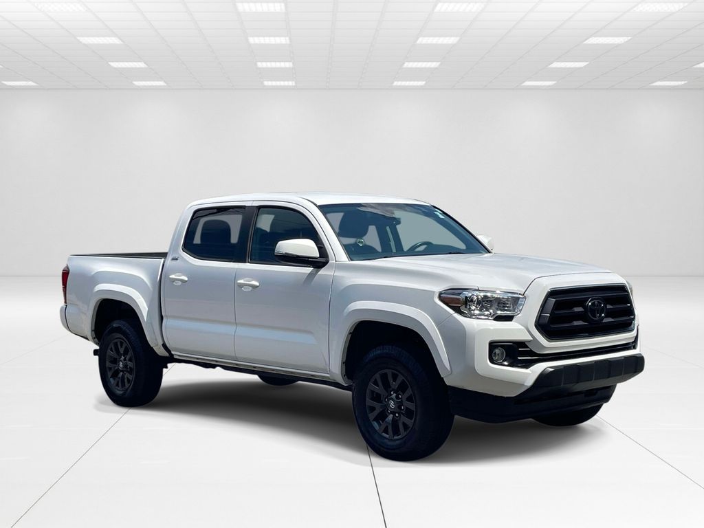 White 2022 Toyota Tacoma Pickup Truck 4X2 6-Speed Automatic