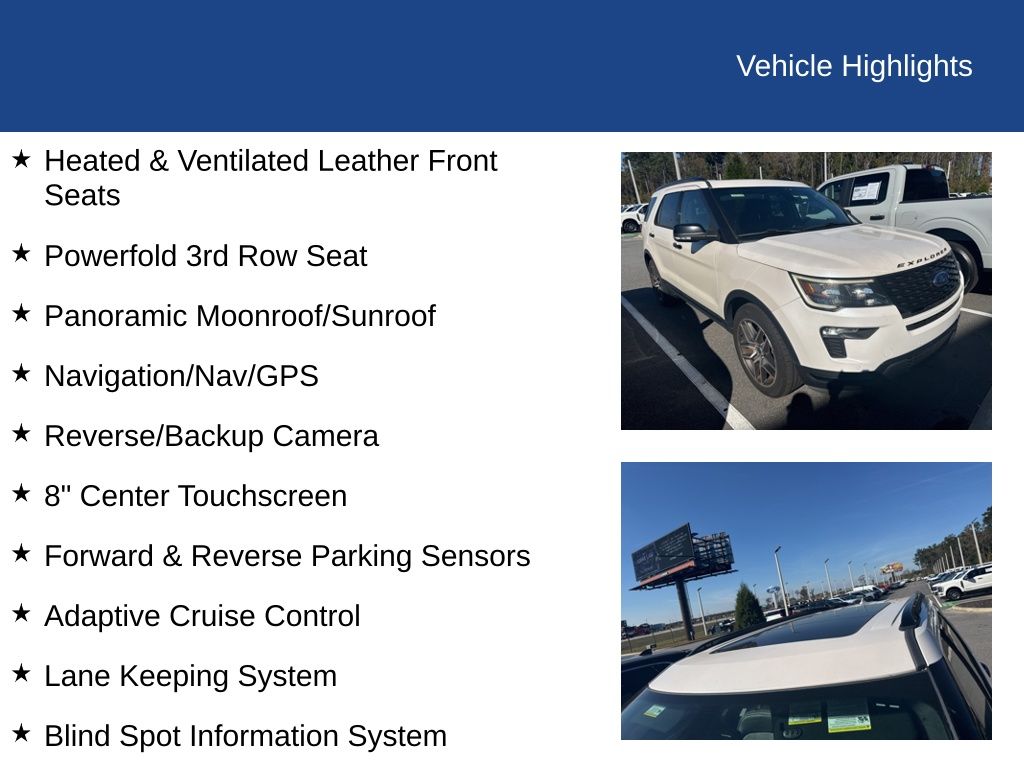 2018 Ford Explorer Sport