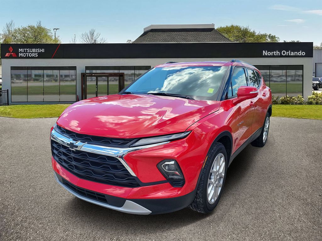 Red 2024 Chevrolet Blazer SUV / Crossover Front-Wheel Drive 9-Speed Automatic Overdrive